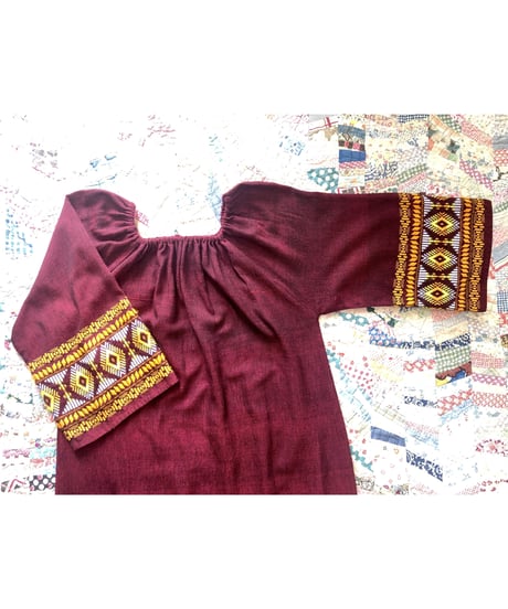 guatemala embroidered one-piece