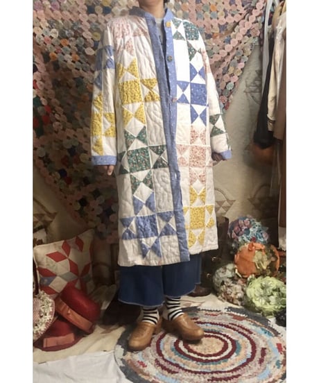 patchwork quilt coat