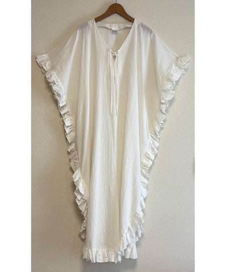 frill easy maxi dress