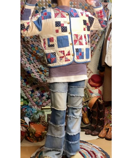 patchwork quilt jacket