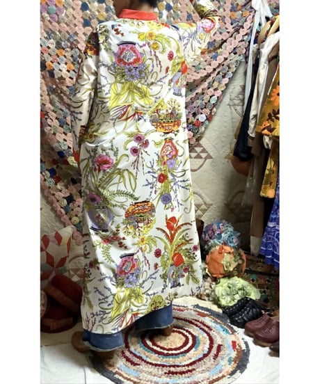 60's flower dress
