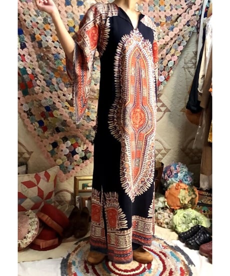 70's dashiki dress