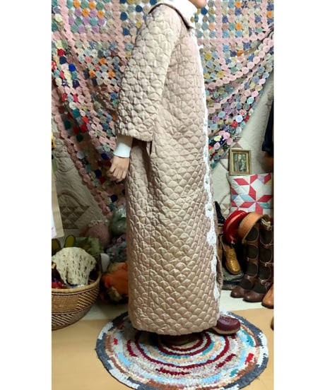 60s quilting robe