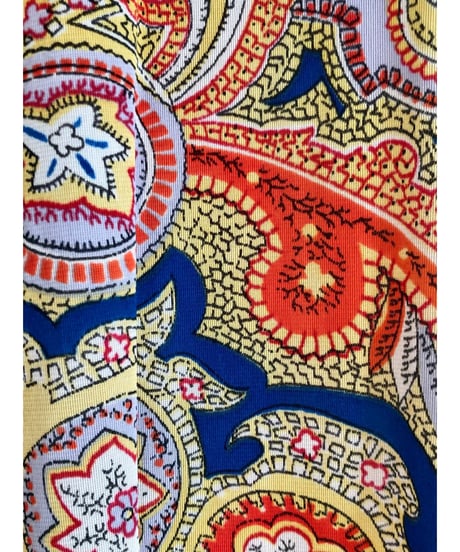 70s paisley dress