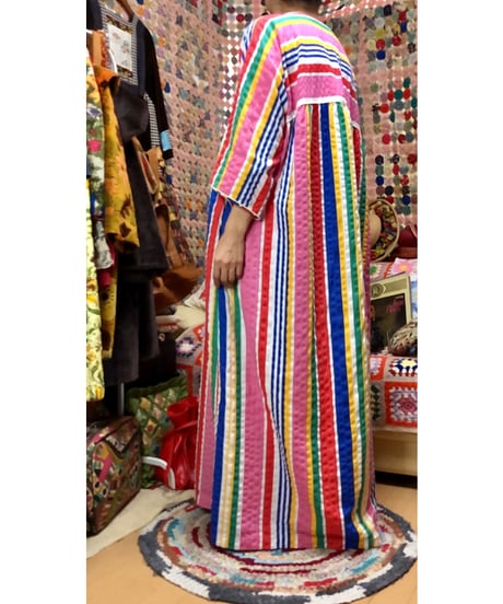 mulch stripe easy dress