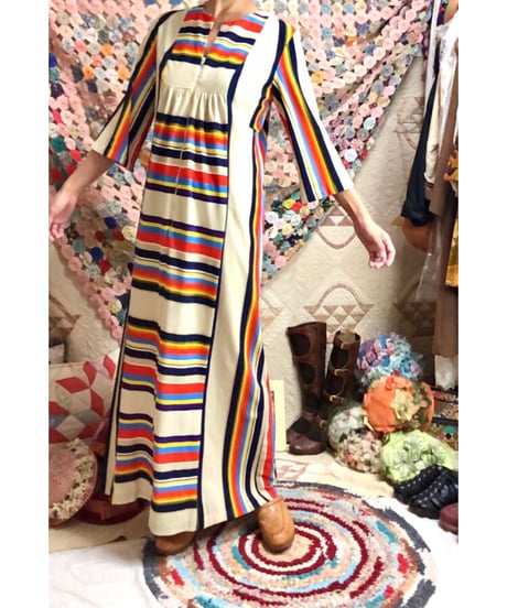 70's pile dress