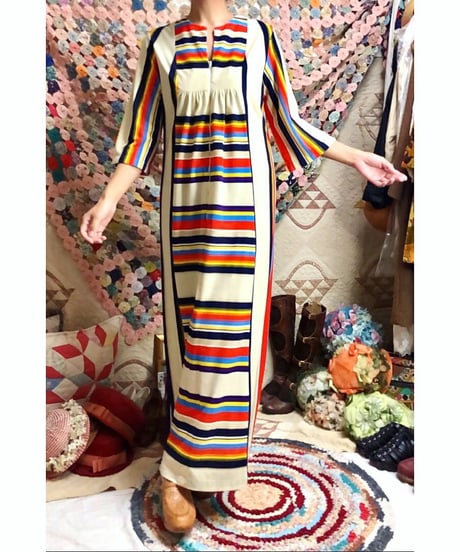 70's pile dress