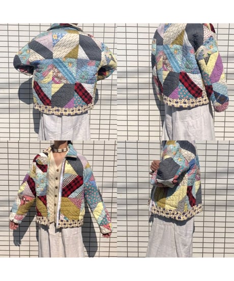patchwork quilt jacket