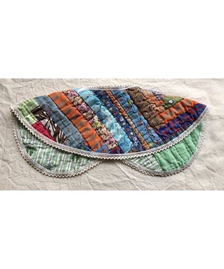 【Quilt original 】patchwork quilt collar ②