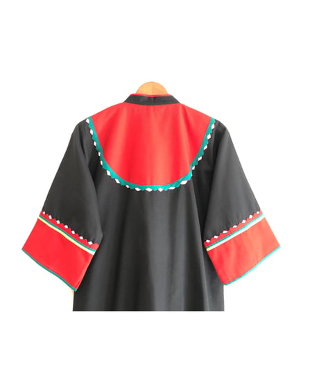 patchwork ethnic dress