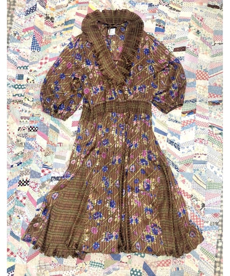 diane freis one-piece brown