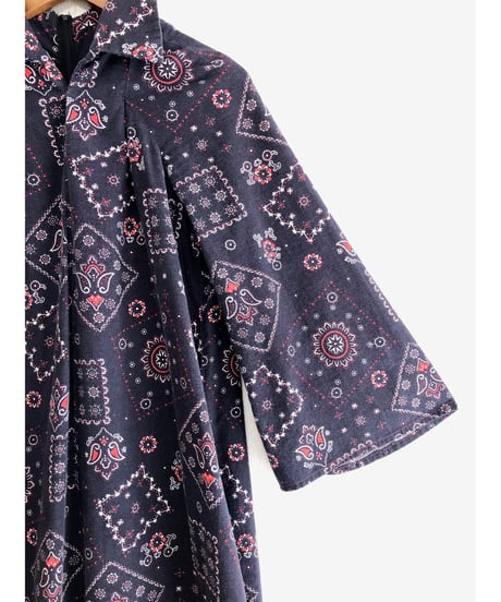 bandanna print dress