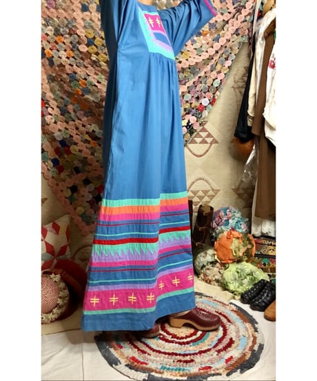 seminole style maxi dress