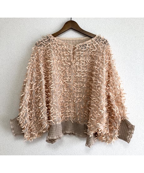 70-80's dolman sleeve ribbon tops