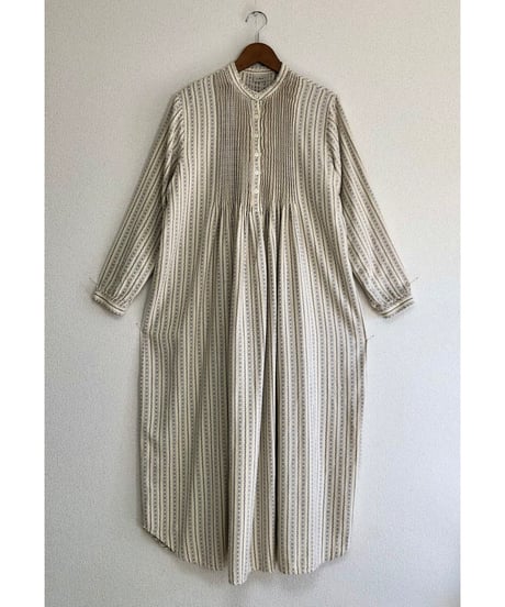 l.l.bean flannel dress（blu）