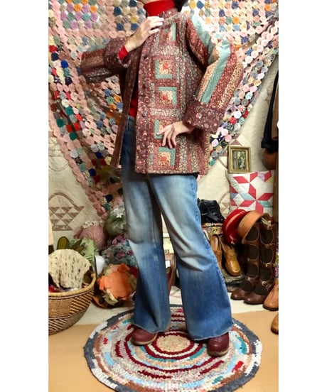 patchwork quilt jacket