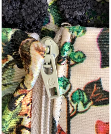 60-70s floral oriental dress