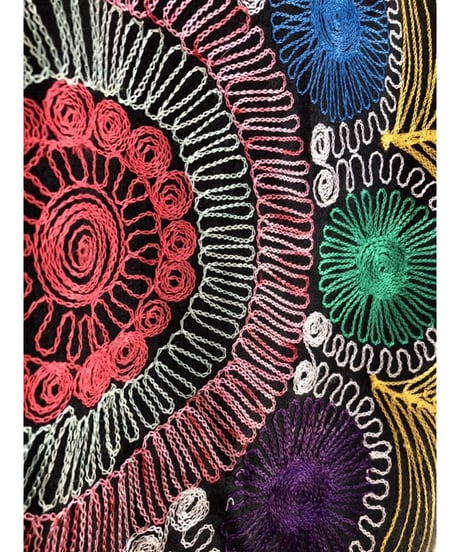 suzani embroidered robe
