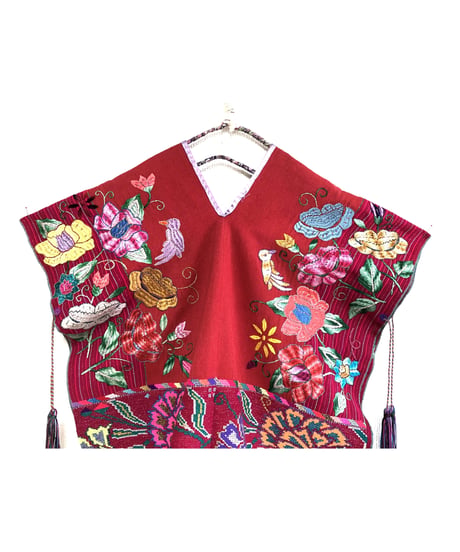 vintage mexican huipil