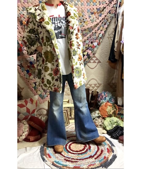 60's tapestry coat