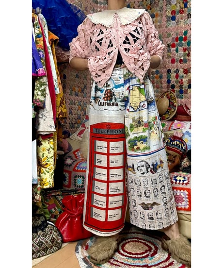 tea towel super wide leg pants A
