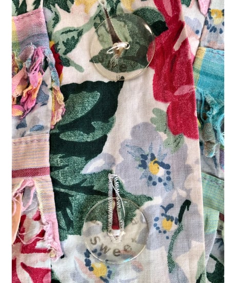 paula sweet fringe jacket（flower）