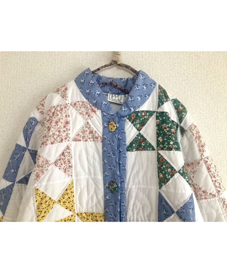 patchwork quilt coat