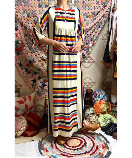 70's pile dress