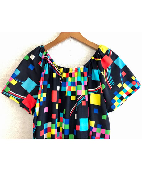 60's psychedelic dress