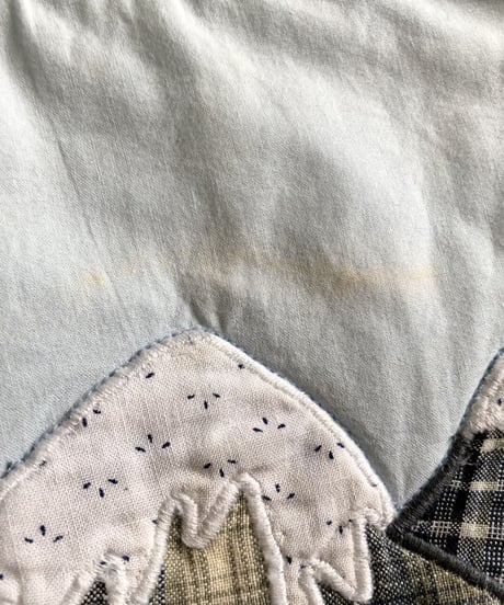 patchwork animal motif quilting jacket
