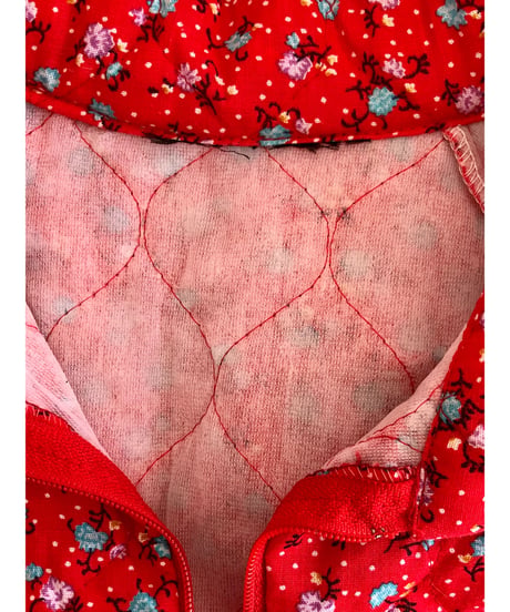 80s quilting jump suit