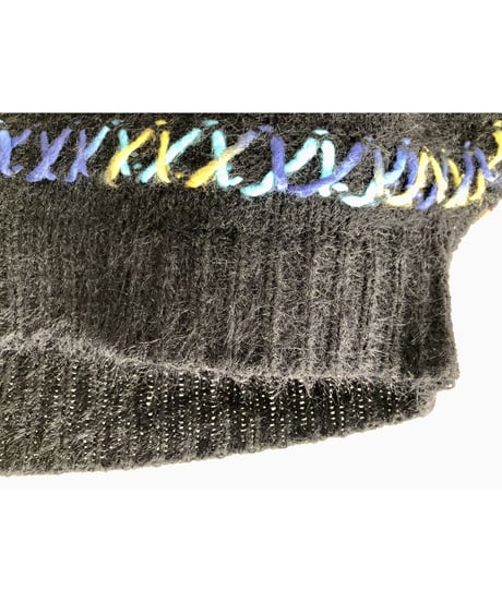 round knit vest