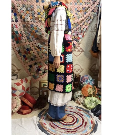 granny square dress