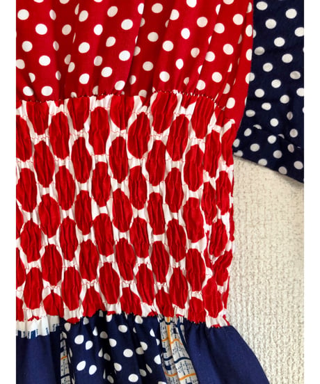 70s balloon sleeve dress