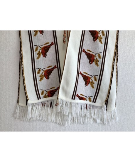 fringe knit vest