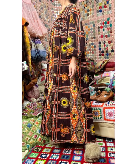 african wax print dress