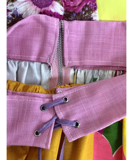 70's patchwork skirt