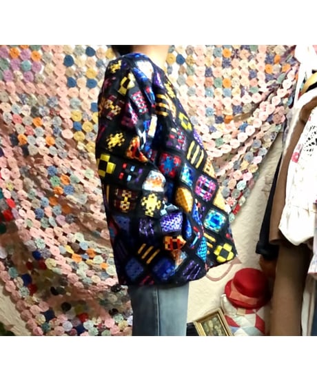 ribbon woven jacket