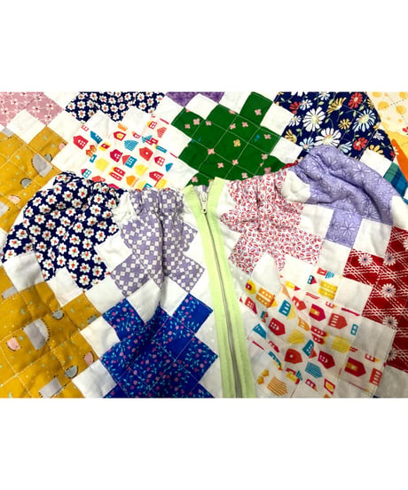 patchwork quilt skirt