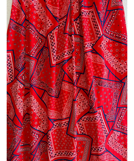 70s bandanna dress