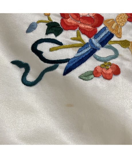 50's chinese embroidered robe