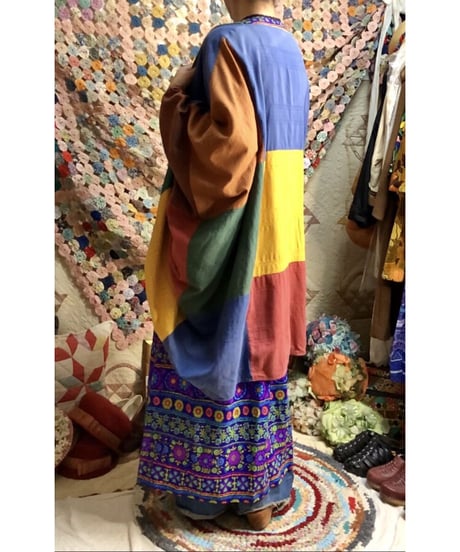 batwing cotton jacket