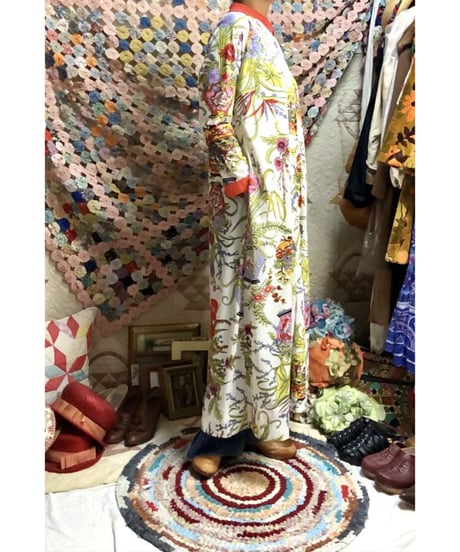 60's flower dress