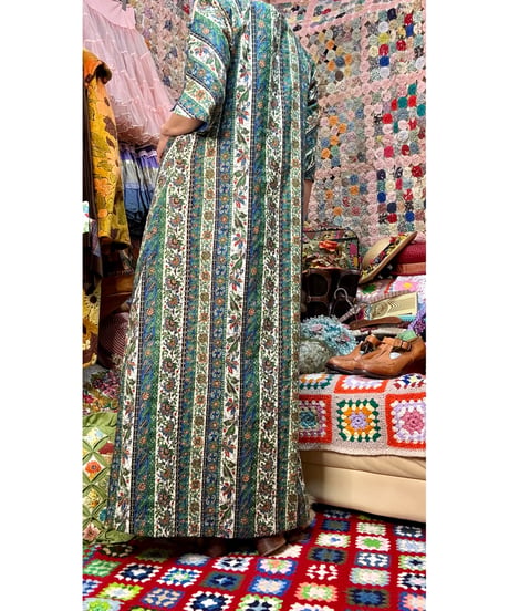 70s hawaiian dress