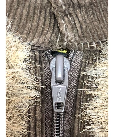 70-80's hansa branta by stearns faux fur down vest