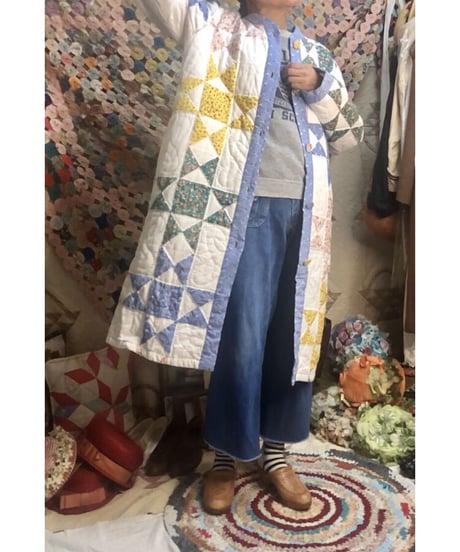 patchwork quilt coat