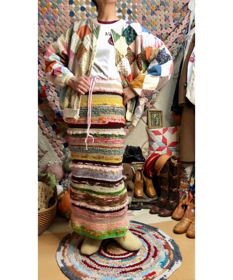 70-80s patchwork jacket