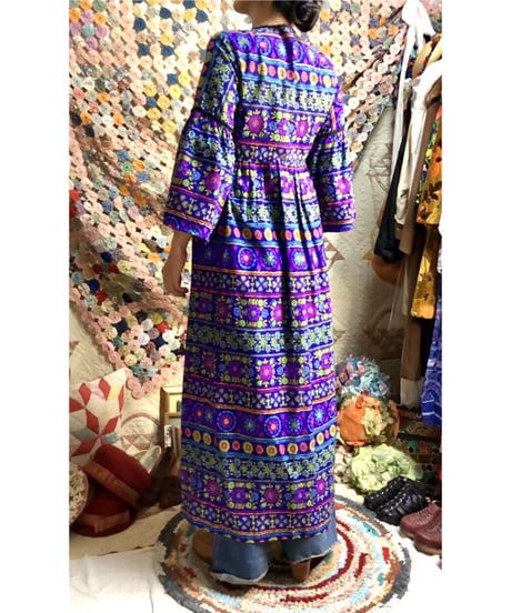 60's flower dress