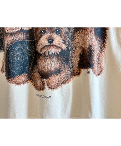 dogs over size tee