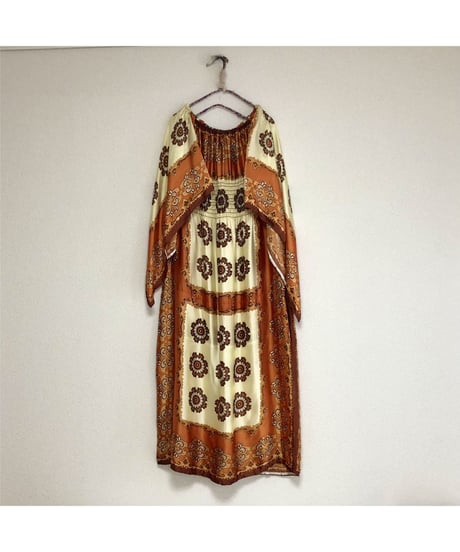 60-70's scarf dress